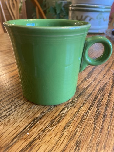 4 tazas de café verde trébol contemporáneo fiesta mango de anillo - Imagen 6 de 10