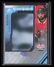 ALEX TUCH 2021-22 SP Game Used Hockey Lake Tahoe Banner Year - LV Golden Knights