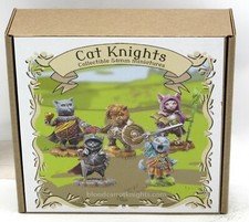 Cat Knights KTC-SET Collectible 54mm Miniatures Kickstarter Edition Warriors