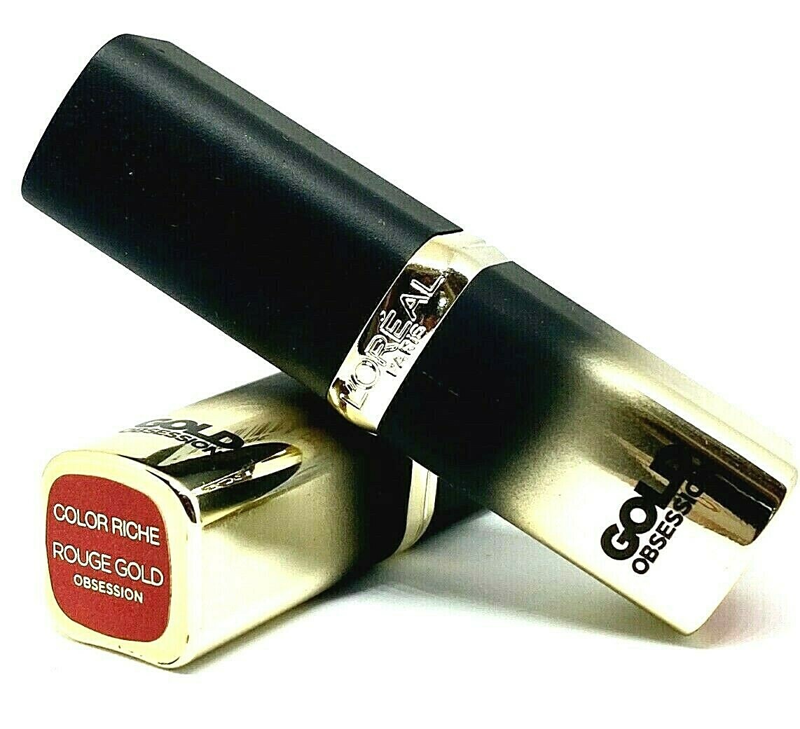 L'Oreal Color Riche Gold Obsession Lipstick ROUGE GOLD