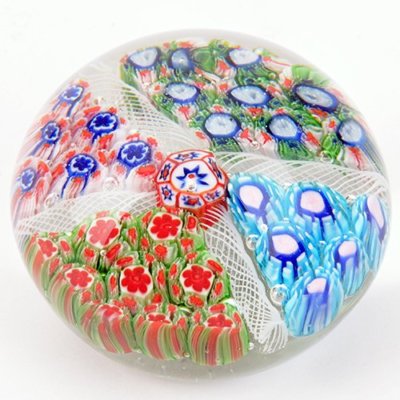 M Design Art Paperweight X Files for Millefiori