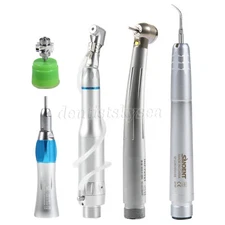 Dental Fiber LED Optic Handpiece/Rotor/Air Scaler/Low Speed Handpiece 2Holes PDB