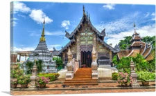 ARTCANVAS Chiang Mai Temple Thailand Canvas Art Print