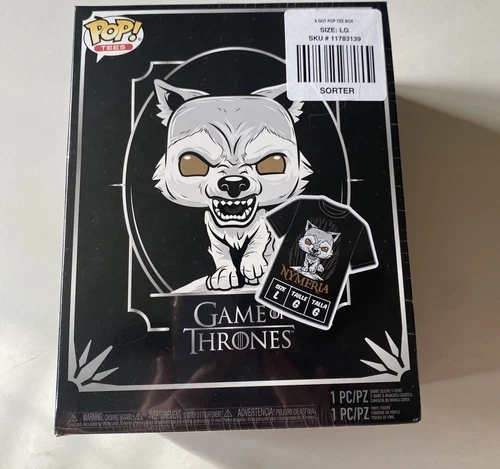 Funko Pop! Game of Thrones #76 Nymeria With Large T-Shirt