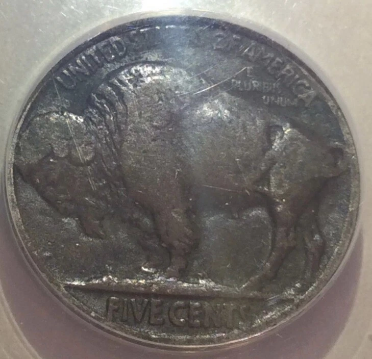Rare Less Than 40 Exist- ANACS Certified Two Feathers Error 1916 Buffalo Nickel - Image 3 of 4