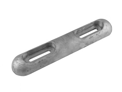 Anode Rumpfanode Aluminium Fairline Style Stahlkern Opferanode Alu 32x6,5x3,5cm