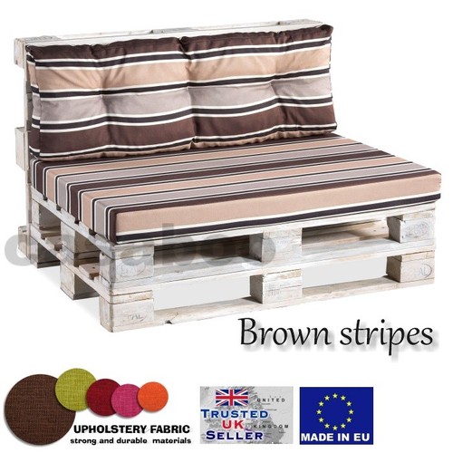 Euro Palette Cushions Garden Pallet Cushion Seat Foam pad & backrest