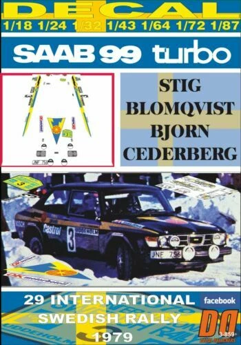 Altri modellini statici di veicoli Scala 1:18 per Saab