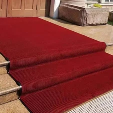 2.6 x 9.8 ft Commercial Welcome Mat Rubber Backing Non Slip Doormat for Entryway