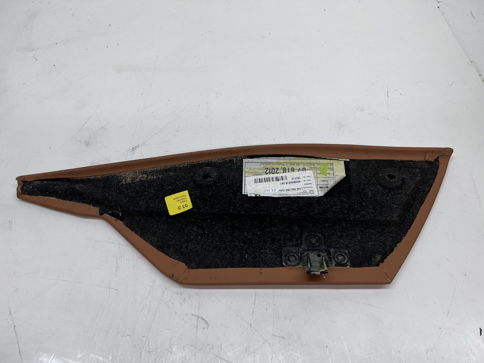 LAMBORGHINI GALLARDO LP560 DRIVER LEFT INTERIOR TRIM PANEL TAN OEM 400864551B