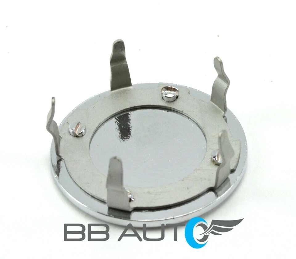 НОВЫЙ 2 «ХРОМ КОЛЕСА СТУПИЦЫ МЕТАЛЛИЧЕСКИЙ ЦЕНТРАЛЬНЫЙ КОЛПАК ДЛЯ CHRYSLER PT CRUISER DODGE NEON - Изображение 2 из 2