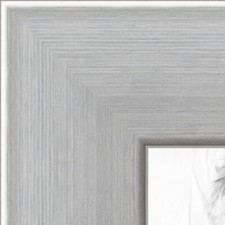 ArtToFrames 2" Custom Poster Frame Silver Stainless Steel 3980 Large