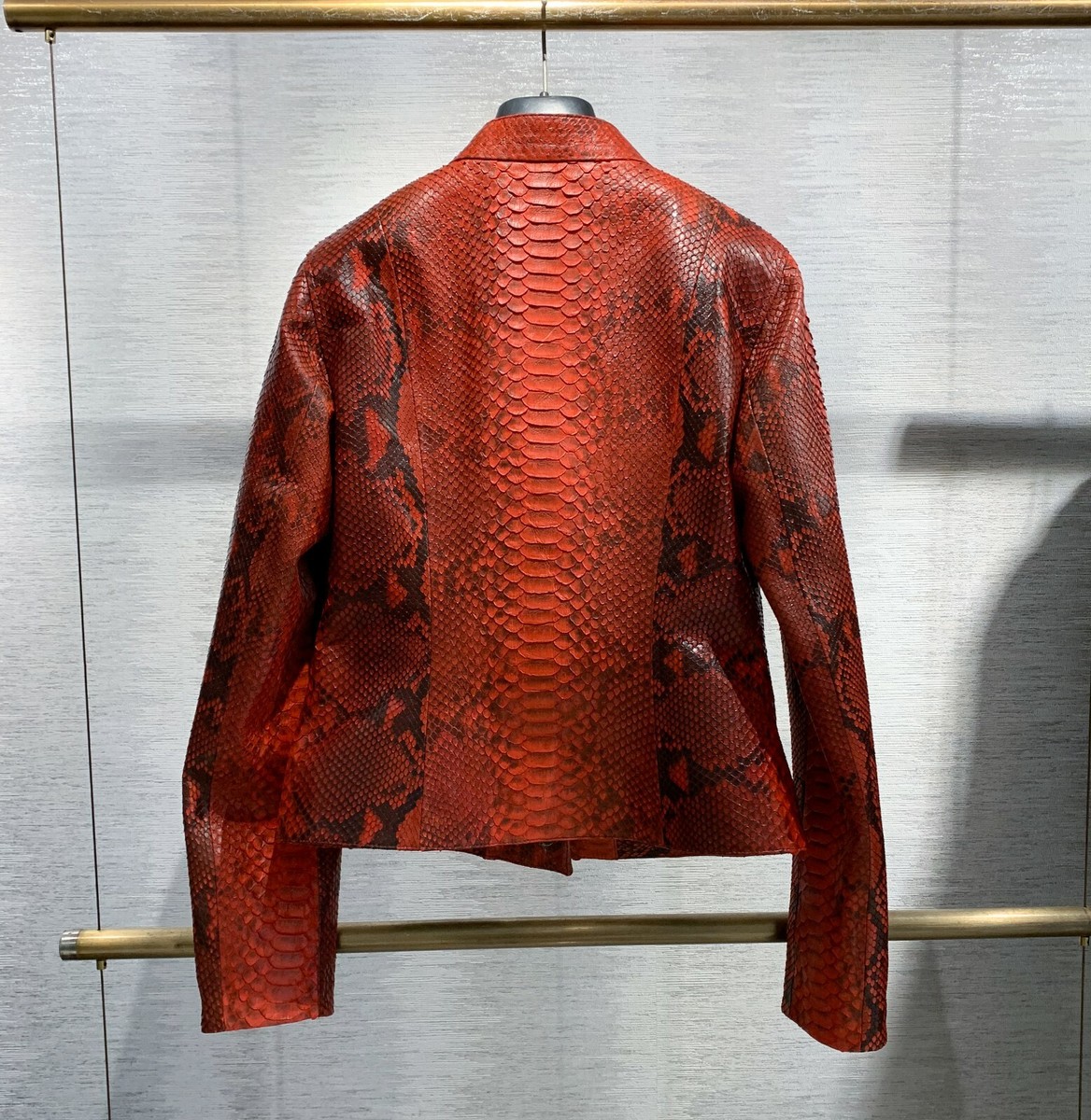 ジャケット・アウター Roen spray coating snake skin jacket Roen spray coating snake skin jacket - メルカリ