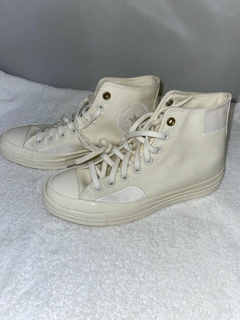 white high top converse size 5