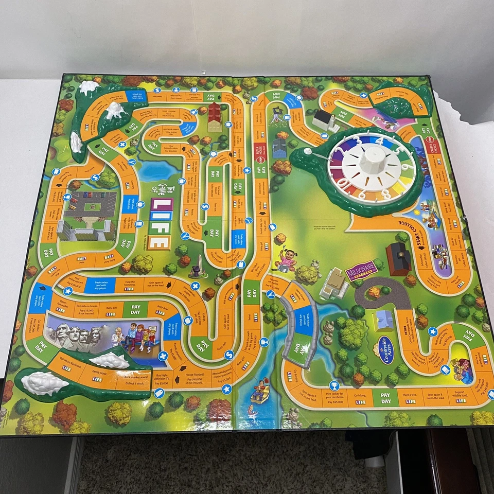 The Game of Life Collectors Edition Tin 2000 Missing 1 Player Piece Board Game - Image 3 of 4