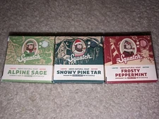 Dr. Squatch Limited Edition Winter 2023  Peppermint, Alpine Sage, Snowy Pine Tar