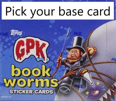 2022 Topps GPK Garbage Pail Kids - Book Worms - Pick Your Card