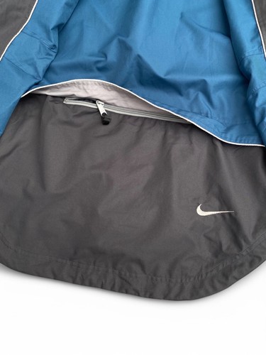 Giacca leggera Nike ACG vintage anni 90 giacca anorak blu navy uomo XL escursionismo gorpcore - Foto 8 di 13