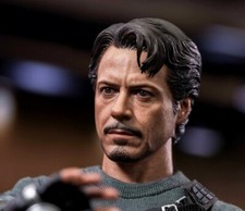 Hot Toys Iron Man Tony Stark Mech Test Deluxe Edition 1/6 Action