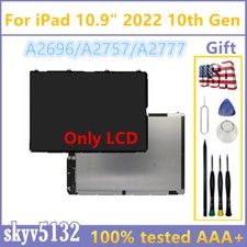For iPad 10.9" 2022 10th Gen A2696/A2757/A2777 LCD Display Panel Replacement US