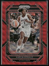 2023 Panini Prizm WNBA - Aari McDonald #5 Ruby Wave Prizm