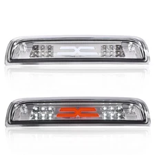 Fit For 14-18 Chevy Silverado GMC Sierra Clear LED Third Brake Light Cargo Lamp