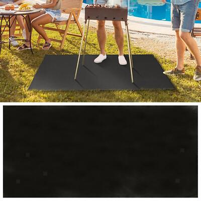 Feuerfeste Matte Feuerstelle Pad Deckschutz Wärmedämmung Schutz für Wandern