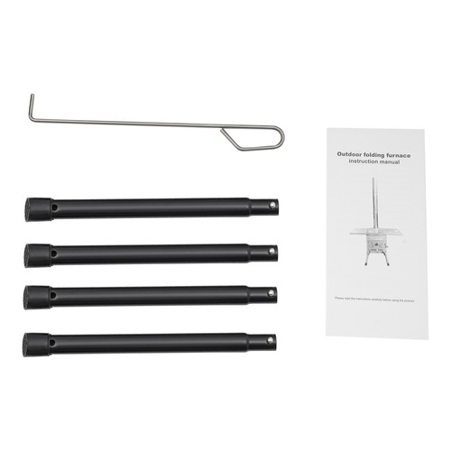 Portable Tent Stove Camping Tent Stove Wood Burning Stove for Outdoor Camping - Picture 6 of 21