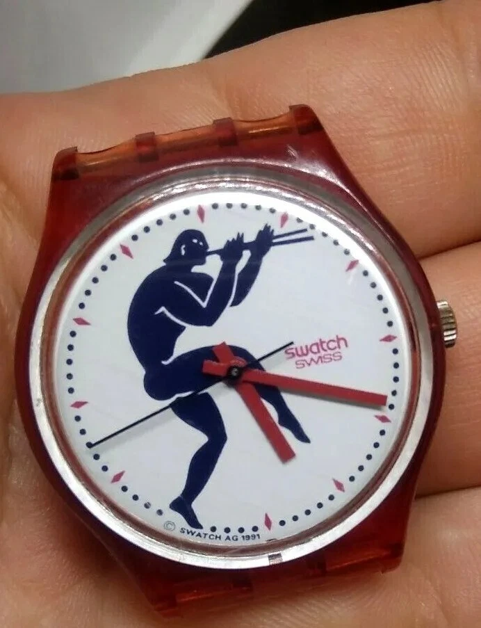 SWATCH WATCH VINTAGE SWISS WATCH AG 1991 NOT WORK eBay