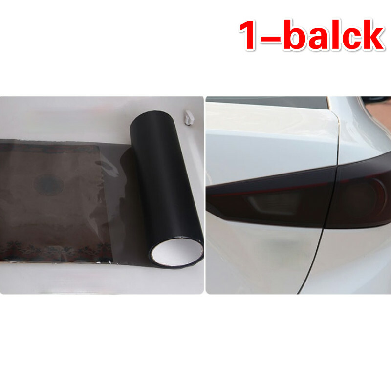 Car Light Headlight Taillight Film Shiny Chameleon Sticker Translucent Tint Deco