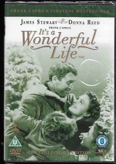 IT'S A WONDERFUL LIFE GENUINE R2 DVD JAMES STEWART DONNA REED NEW/SEALED