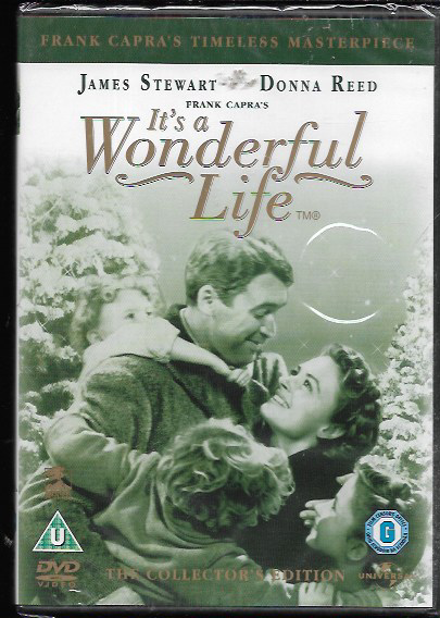 IT'S A WONDERFUL LIFE GENUINE R2 DVD JAMES STEWART DONNA REED NEW/SEALED