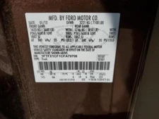 2012 Ford F150 Right Headlight Assembly Brown OEM Used 127K Miles