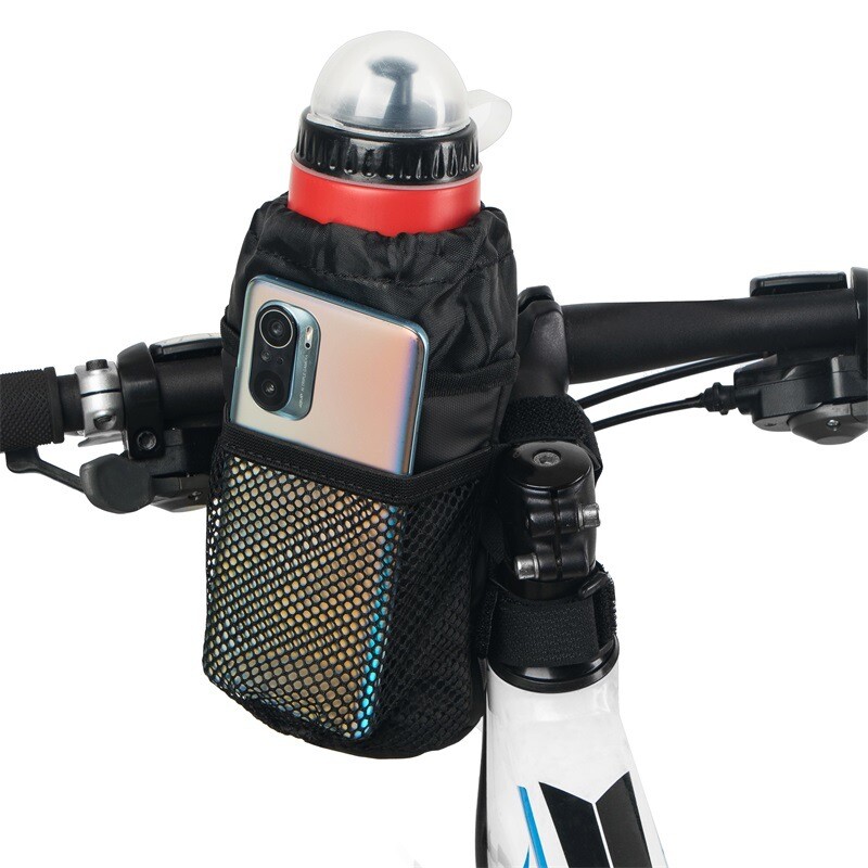 Bike Bicycle Water Bottle Holder Bag Handlebar Cup HolderBag Insulated