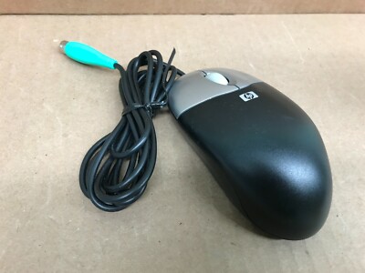 HP Hewlett Packard Wired Optical  PS/2 PS2 Mouse