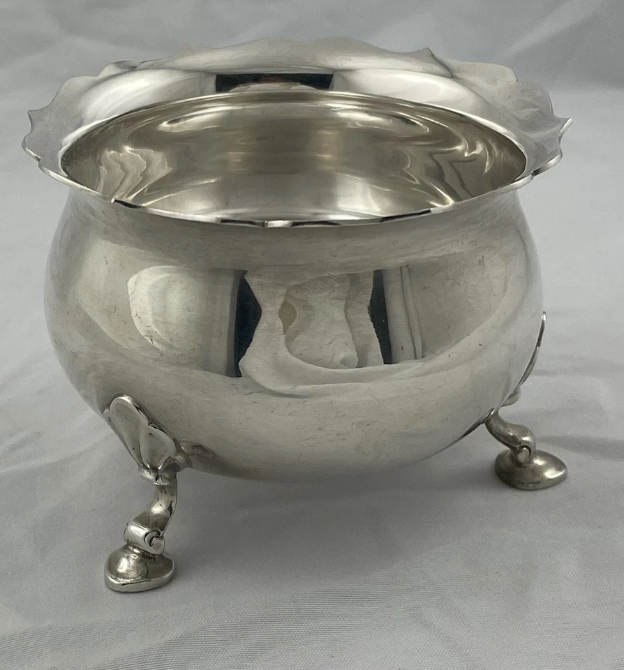 Crema esterlina y azúcar/azúcar Tiffany & Co. Makers mono'd AS Foto 4 de 4