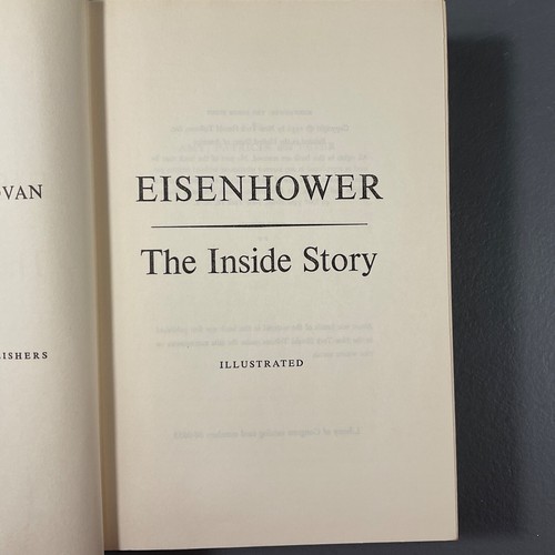 Eisenhower: The Inside Story by Robert J. Donovan Hardcover Book 1956 Harper - Picture 16 of 24
