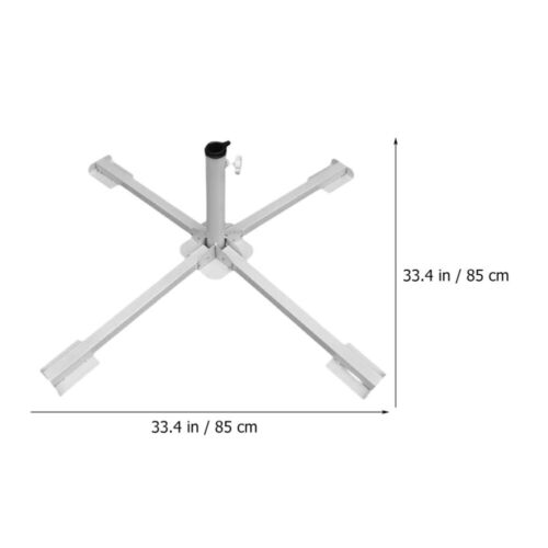 Patio Umbrella Base for Outdoor Use and Christmas Trees - Afbeelding 1 van 12