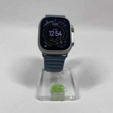 Unlocked Apple Watch Ultra 3 49MM Natural Titanium Blue Alpine Loop MEWM4LW/A