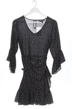LIPSY LONDON Wickelkleid Damen Kleid Gr. DE 36 schwarz-weiß Casual-Look
