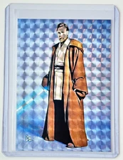 Obi-Wan Kenobi Limited Edition Artist Signed "Star Wars" Refractor Card 1/1