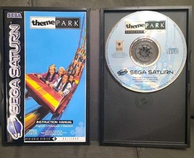 Theme Park - SEGA Saturn (PAL UK) Game Boxed With Manual