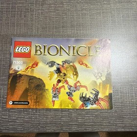 LEGO BIONICLE: Tahu-Uniter of Fire (71308) and Ikir Creature of Fire (71303)