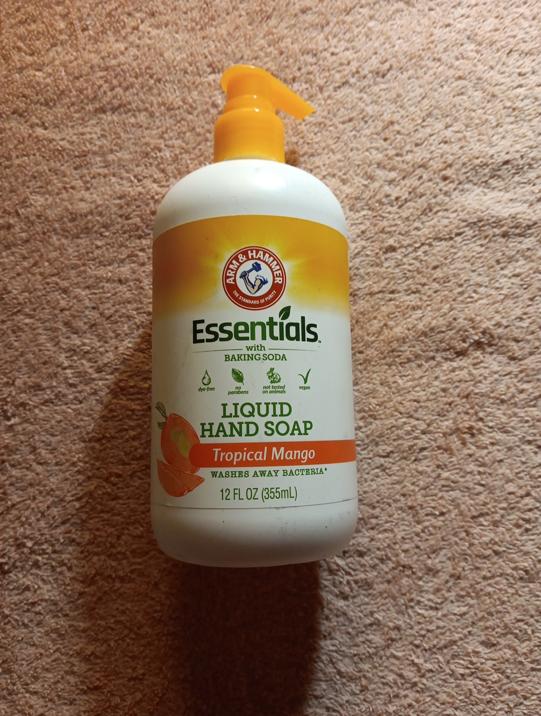 Arm & Hammer Essentials Hand Soap Tropical Mango 12floz  (N19)