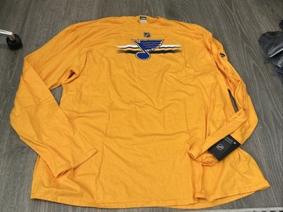 Fanatics St. Louis Blues Authentic Pro Long Sleeve Shirt Men s Size: 5XL **Stain
