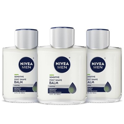 NIVEA MEN Real Madrid Limited Edition Design Sensitive Post Shave Balm, with Vit