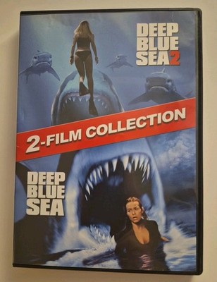Deep Blue Sea / Deep Blue Sea 2 [DVD] Double Feature 2 Film Collection sharks