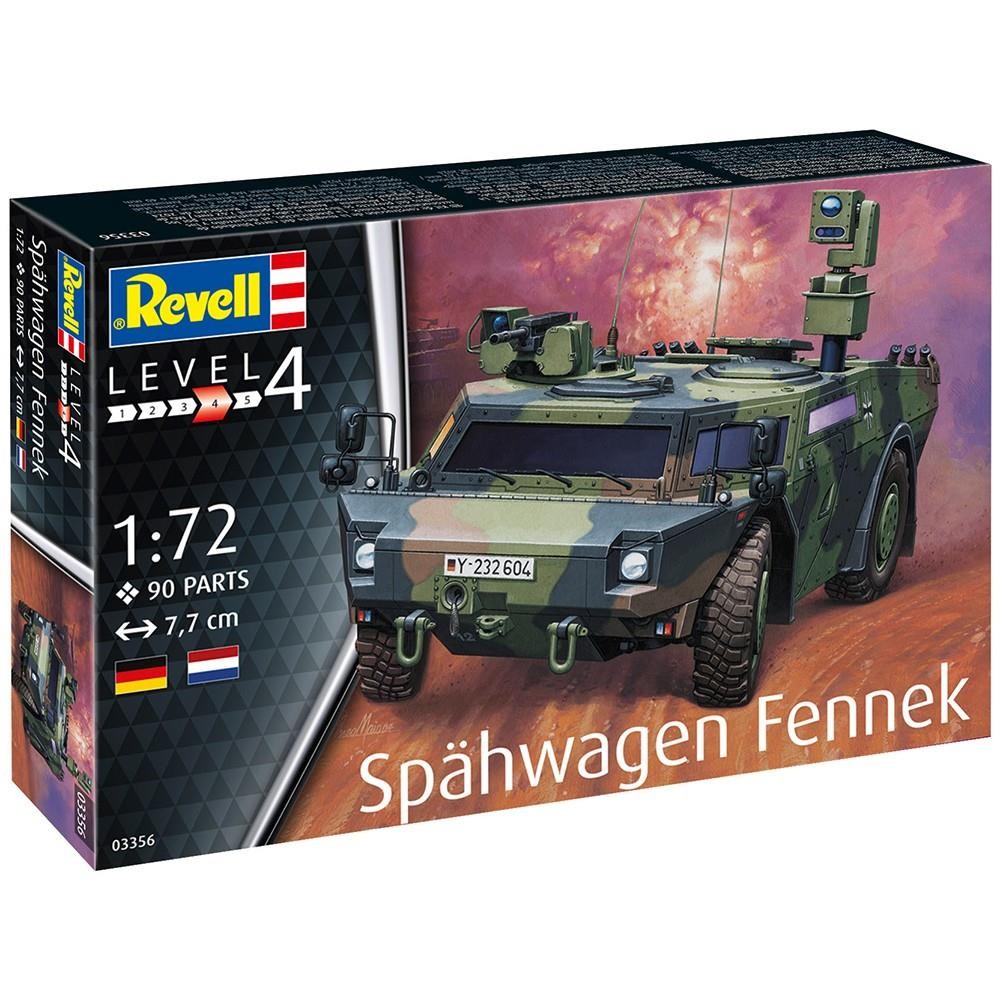 Revell 1/72 Military Model Kit Spähwagen Fennek Armoured Reconnaissance Vehicle - Image 5