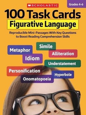 Carol Ghiglieri 100 Task Cards: Figurative Language (Paperback)