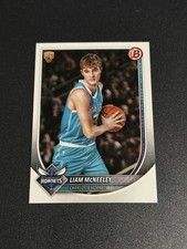 2025-26 Bowman Basketball #29 Liam McNeeley, Charlotte Hornets RC